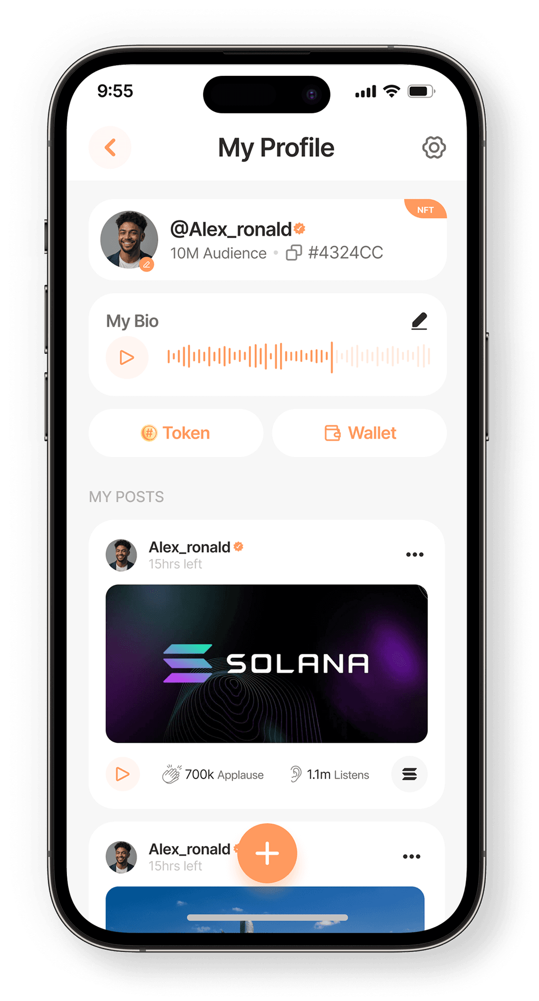 NFT Profile Interface